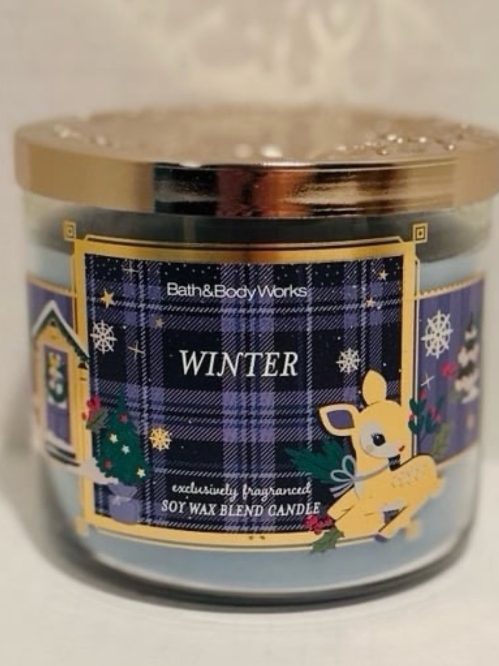 Bath & Body NEW Winter 3- Wick Candle